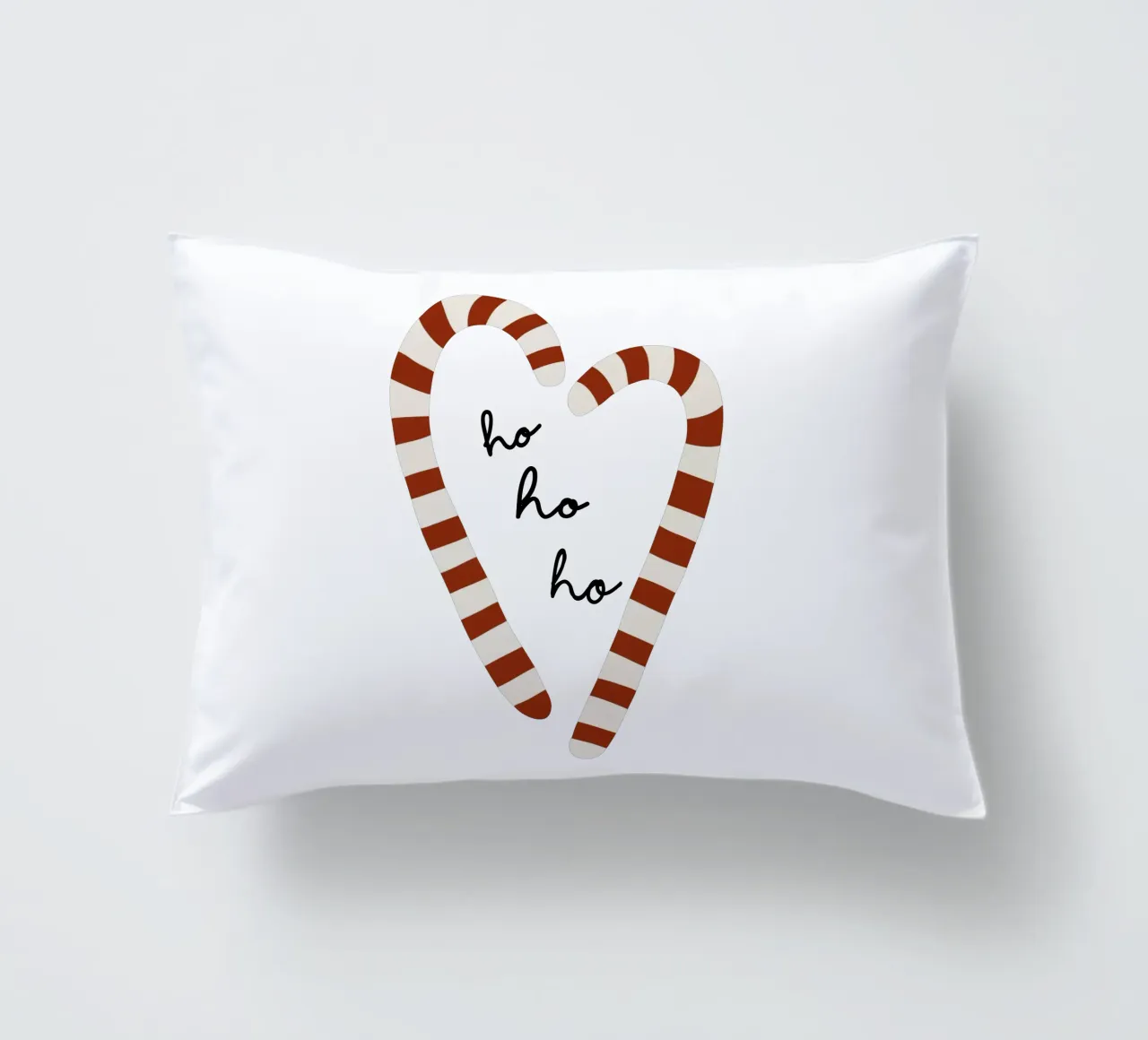 Hohoho Heart cuscino da AleksandraAnna
