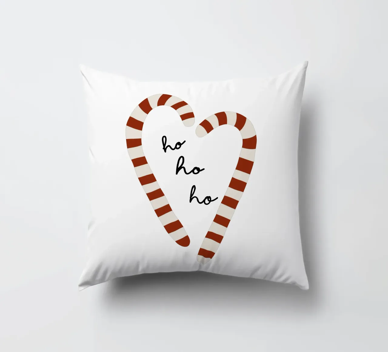 Hohoho Heart cuscino da AleksandraAnna
