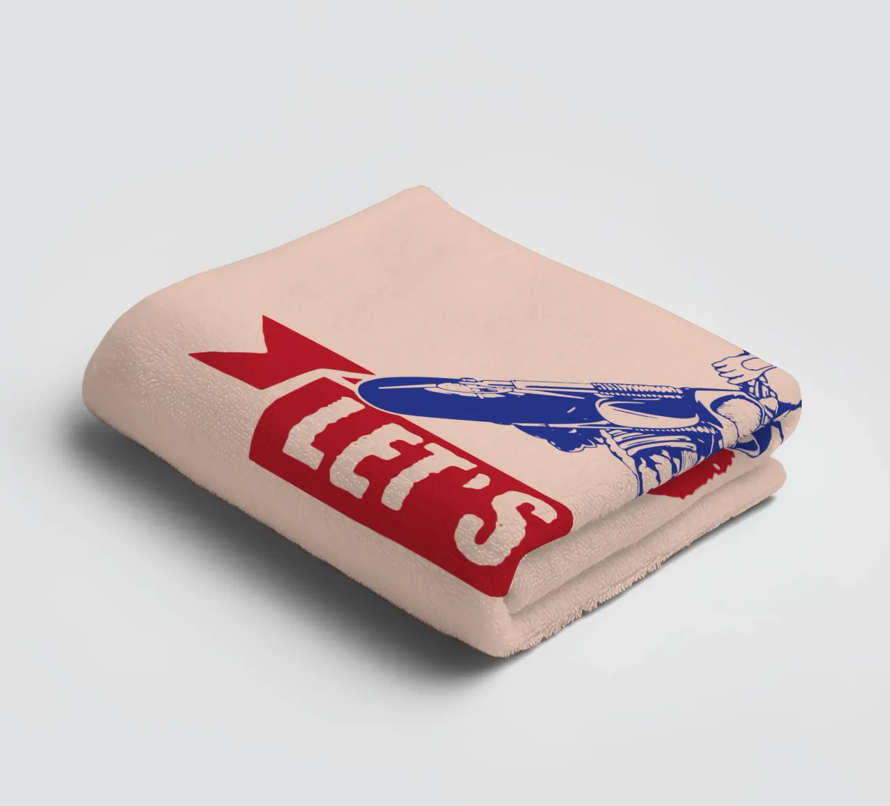 Stay Cool Let's Ride towel by Gunawan Rb
