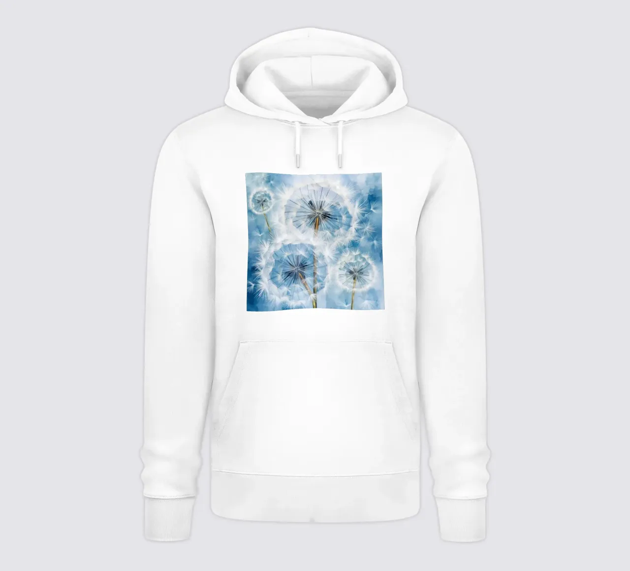 Soft Seeds in Flight hoodie by Modern Muse