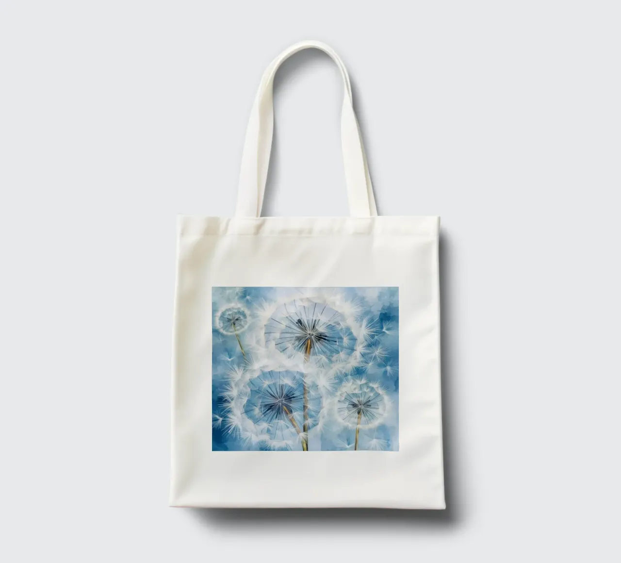 Soft Seeds in Flight tote bag by Modern Muse