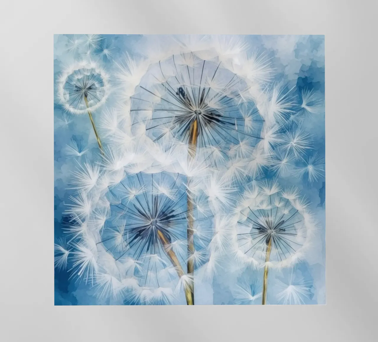 Soft Seeds in Flight backlit film by Modern Muse