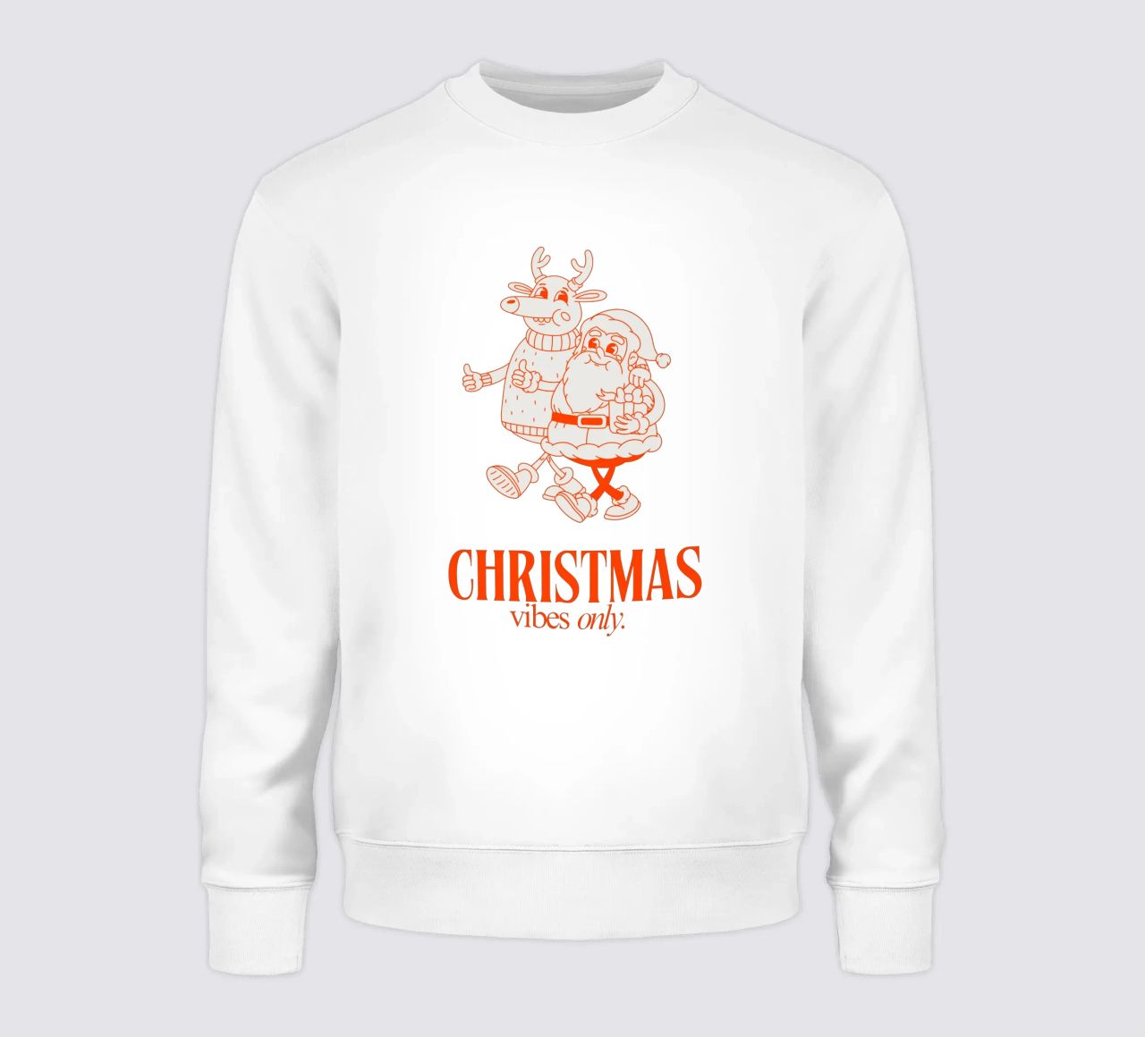 CHRISTMAS VIBES ONLY felpa da Einfach Uebel