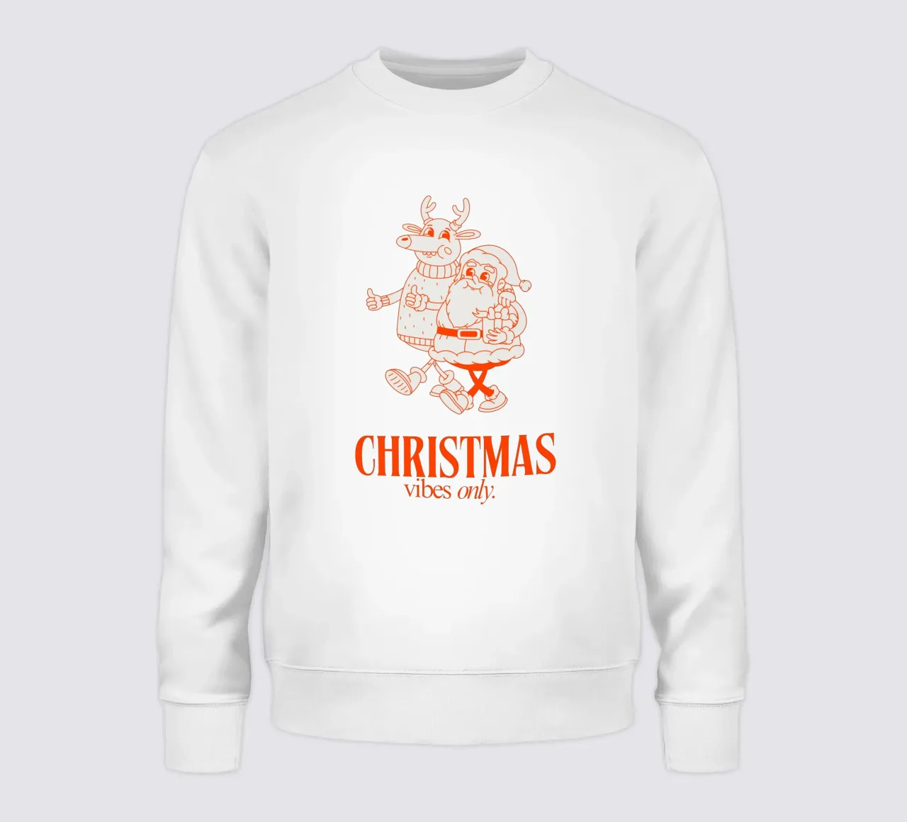 CHRISTMAS VIBES ONLY felpa da Einfach Uebel