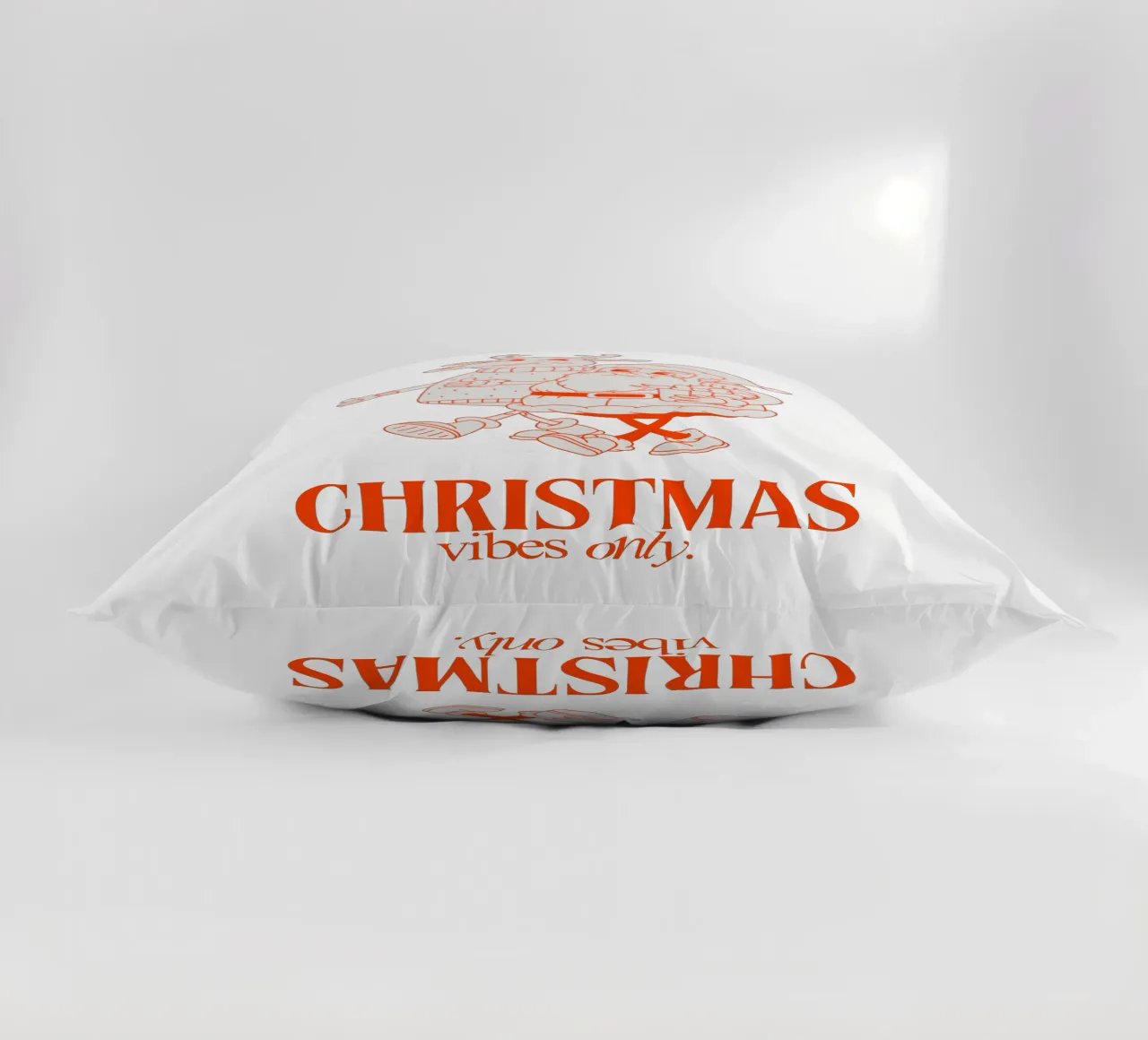 CHRISTMAS VIBES ONLY decorative cushion by Einfach Uebel