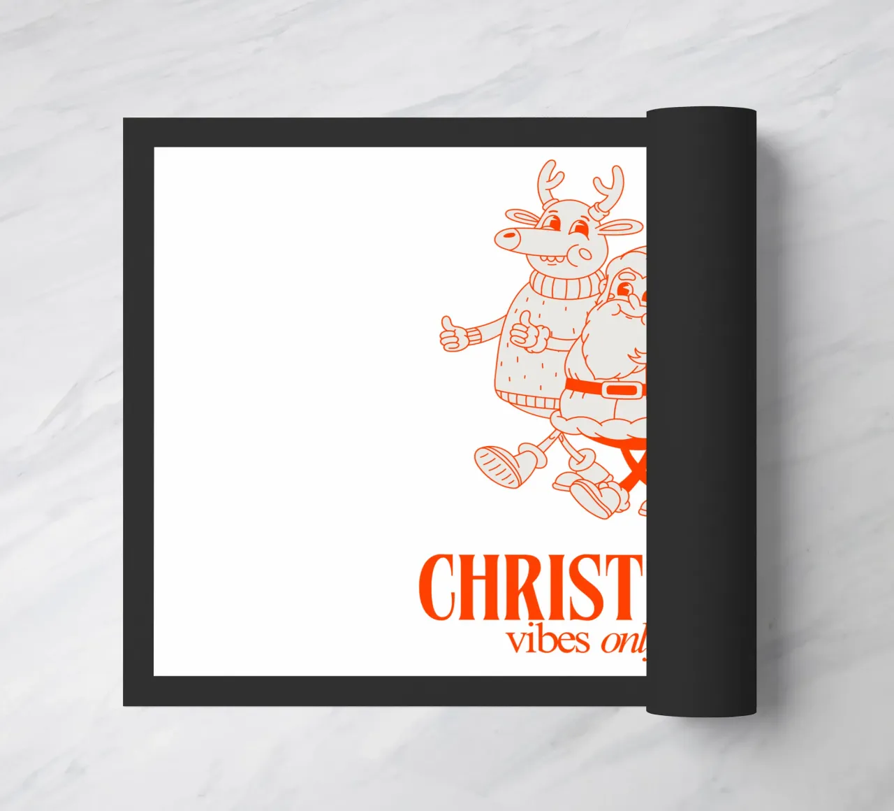 CHRISTMAS VIBES ONLY zerbino da Einfach Uebel