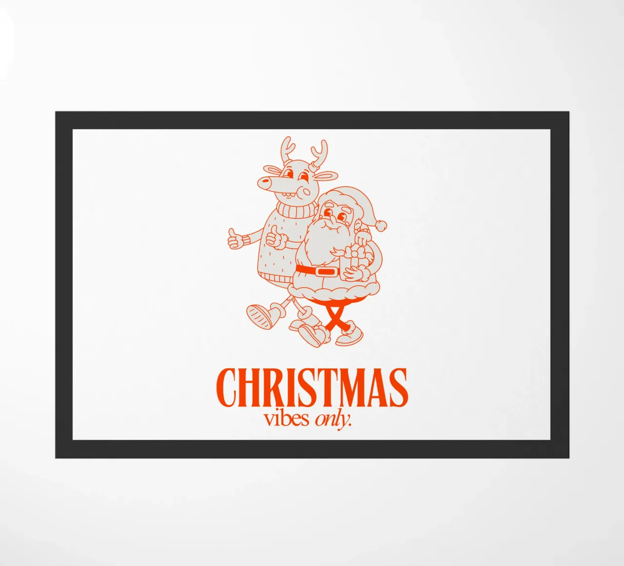 CHRISTMAS VIBES ONLY zerbino da Einfach Uebel