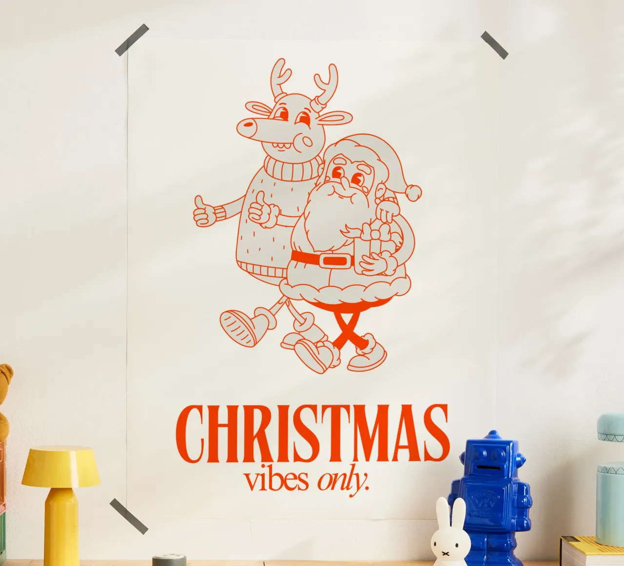 CHRISTMAS VIBES ONLY hahnemühle de Einfach Uebel