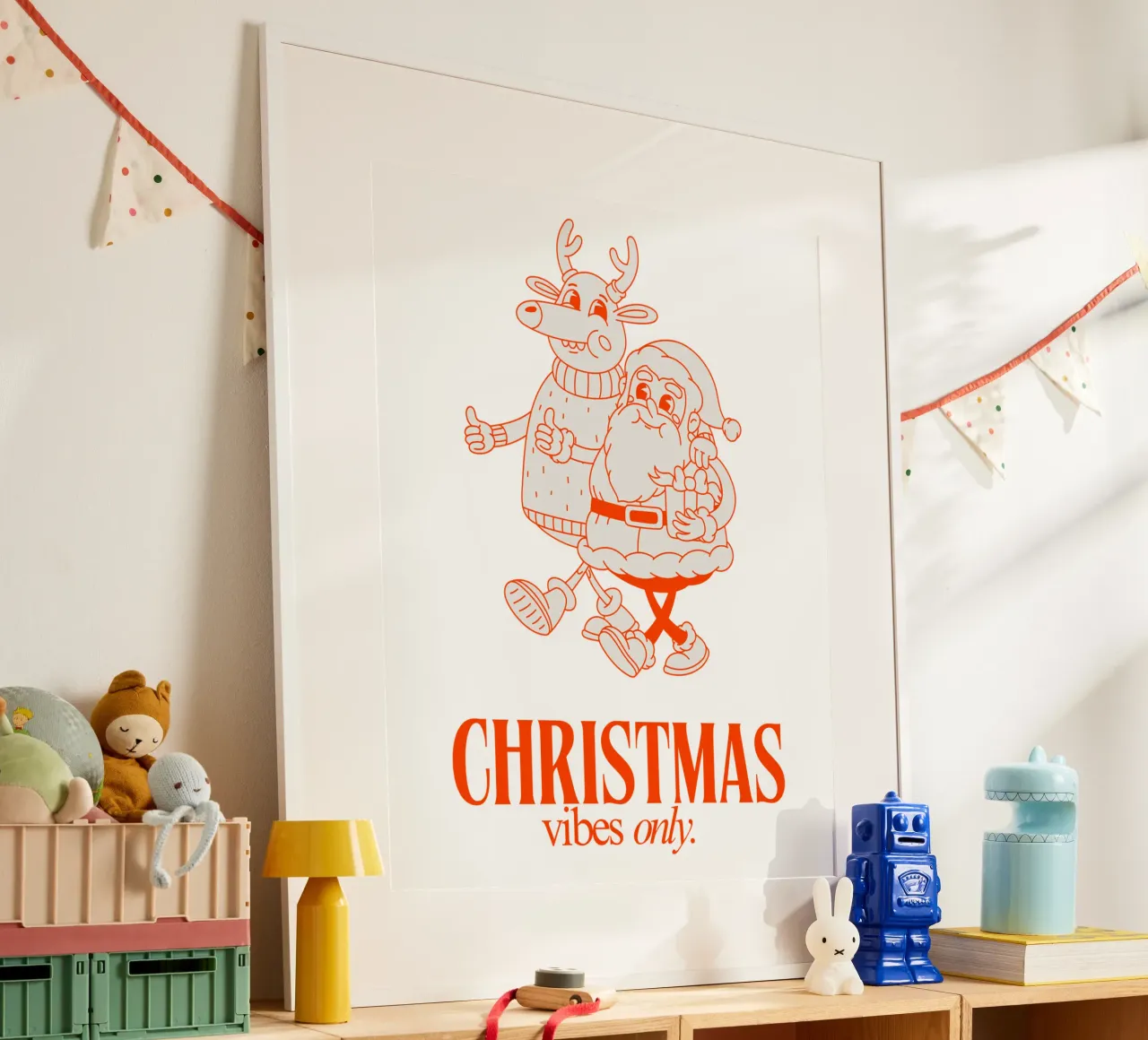 CHRISTMAS VIBES ONLY carta hahnemühle da Einfach Uebel