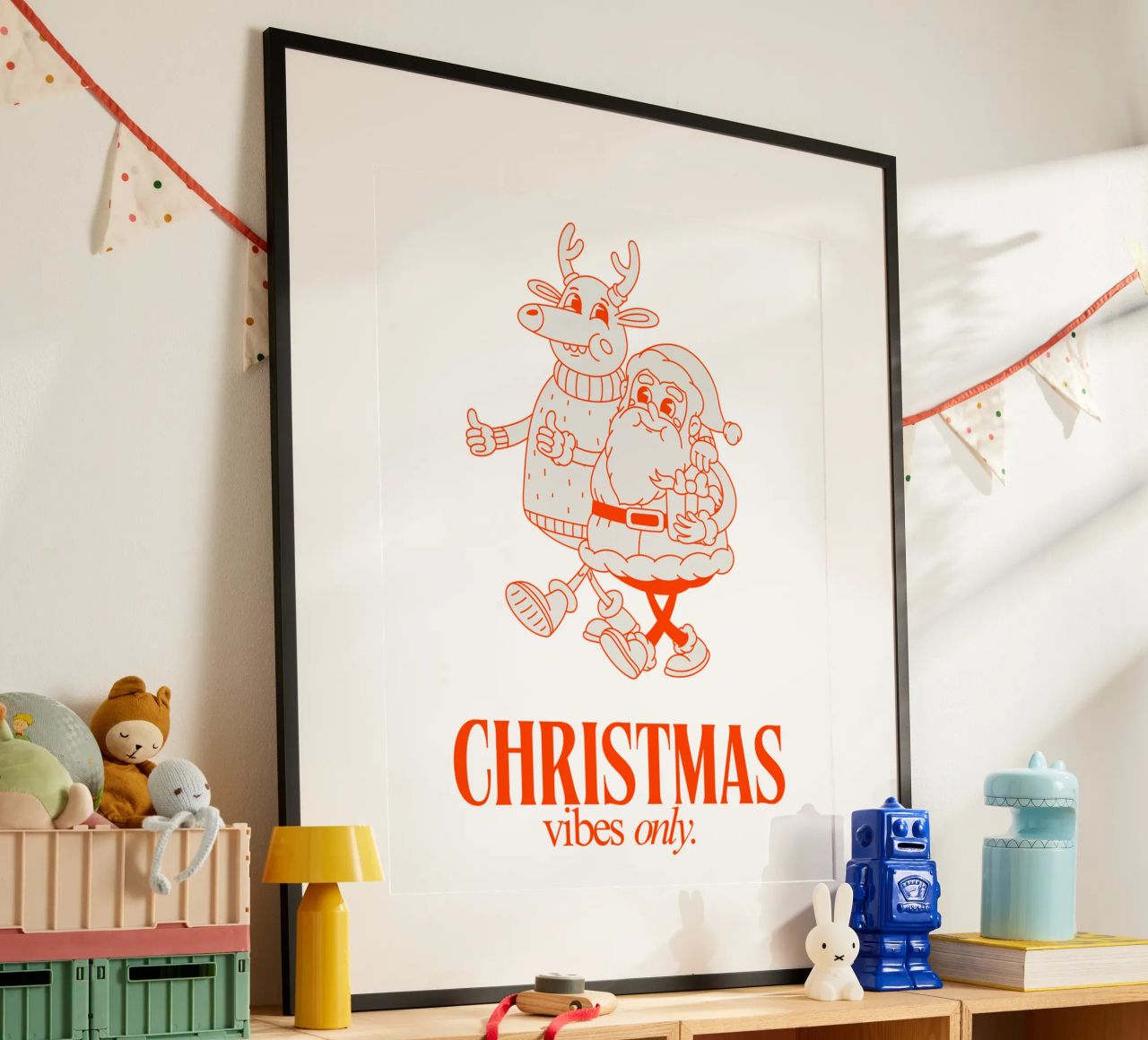 CHRISTMAS VIBES ONLY hahnemühle by Einfach Uebel