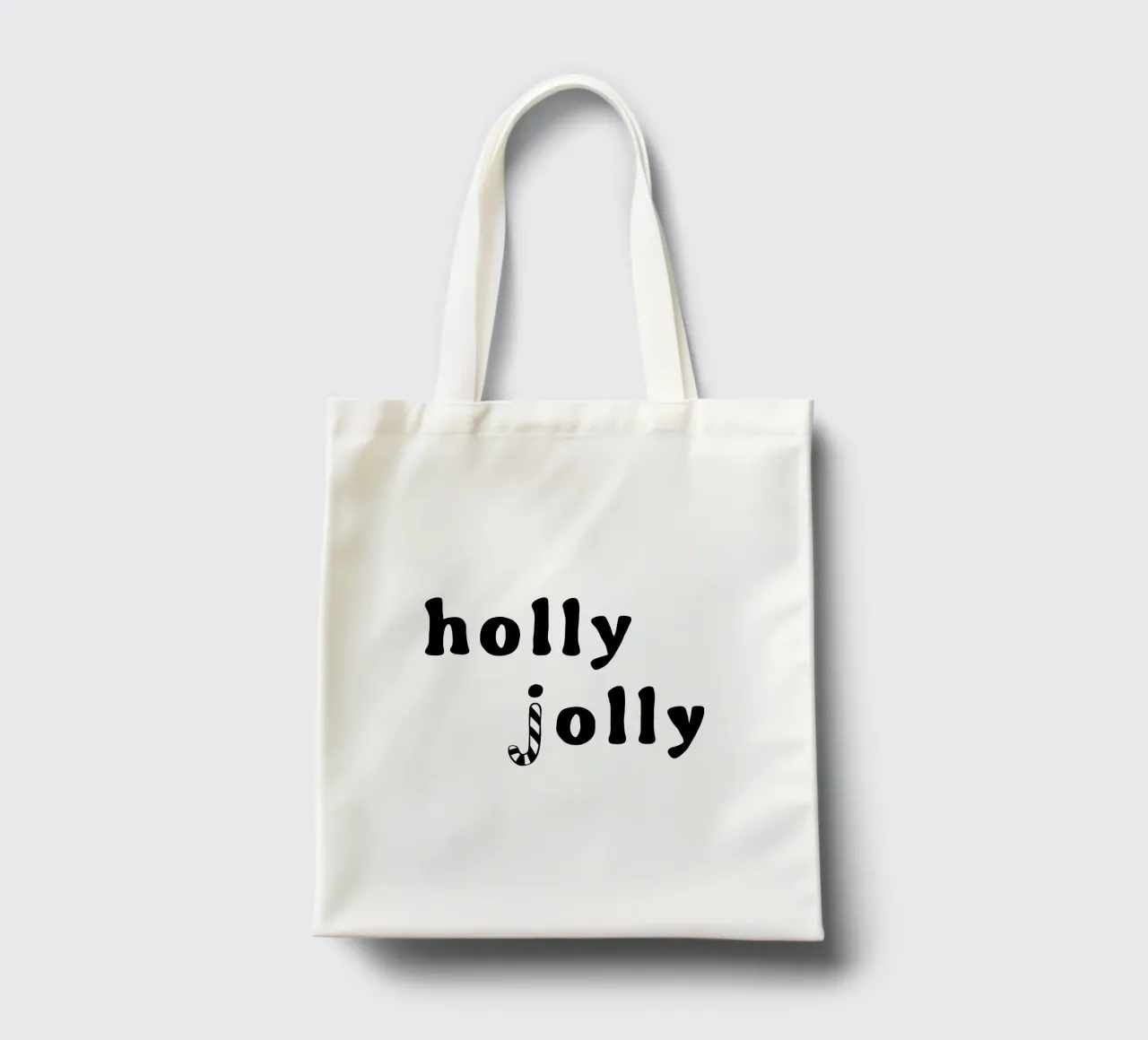 Holly Jolly tote bag by AleksandraAnna