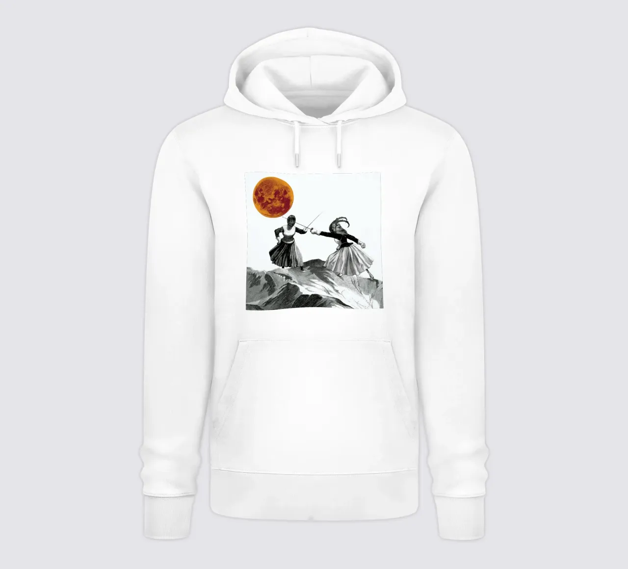 Moon Fencers felpa con cappuccio da The Gently Unfurling Sneak