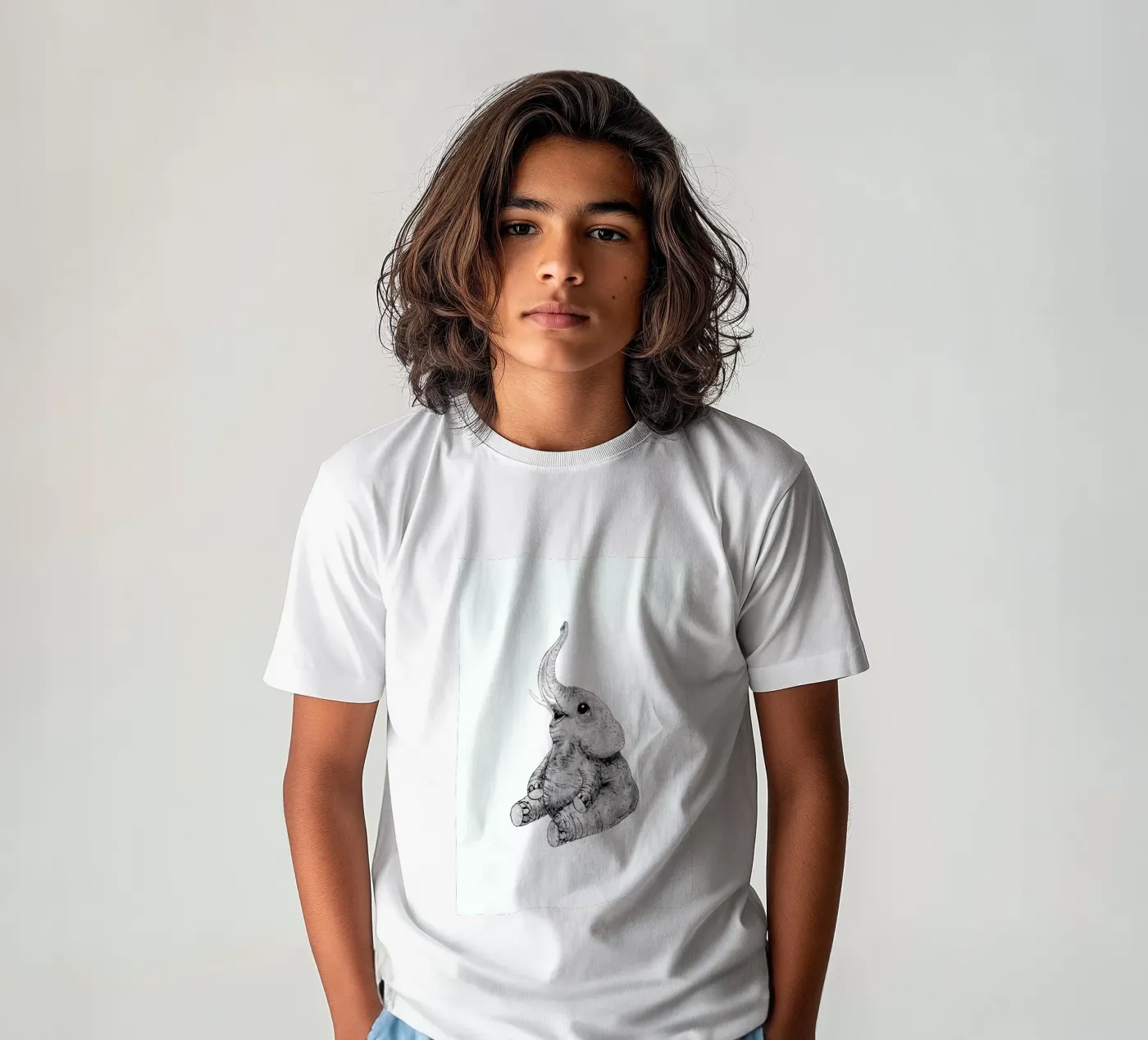 Elephant kinder t-shirt van Tvinkla