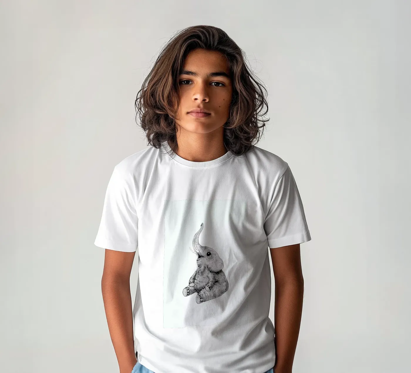 Elephant kinder t-shirt van Tvinkla