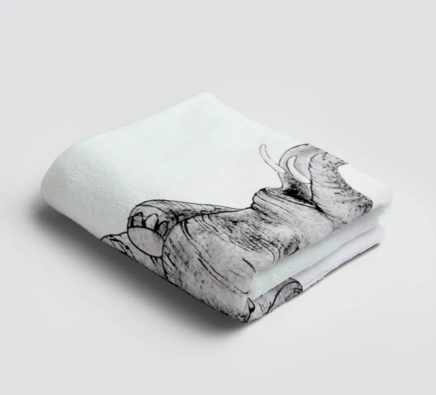 Elephant towel by Tvinkla