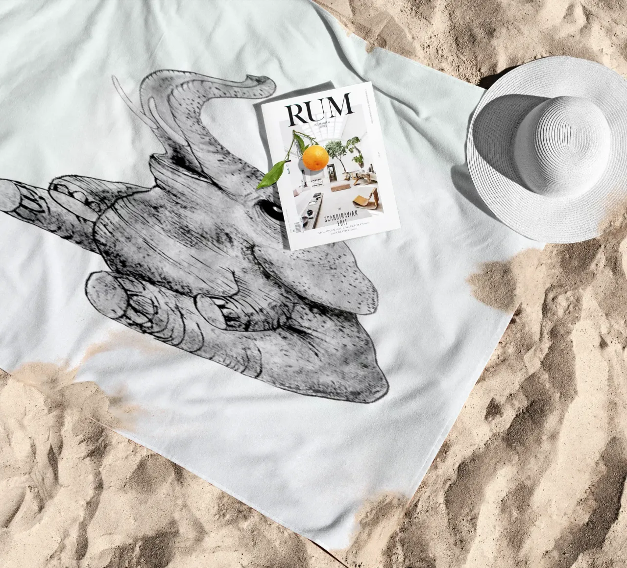 Elephant telo mare da Tvinkla