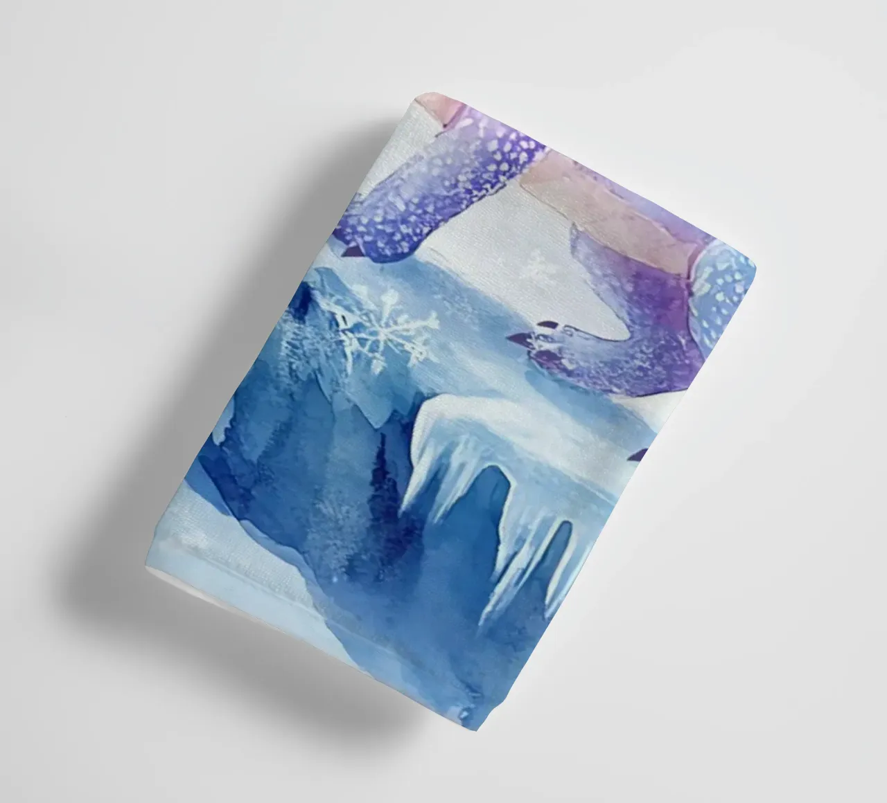 L'esprit du dragon des glaces serviette de bain de Théïa's Fantasia World