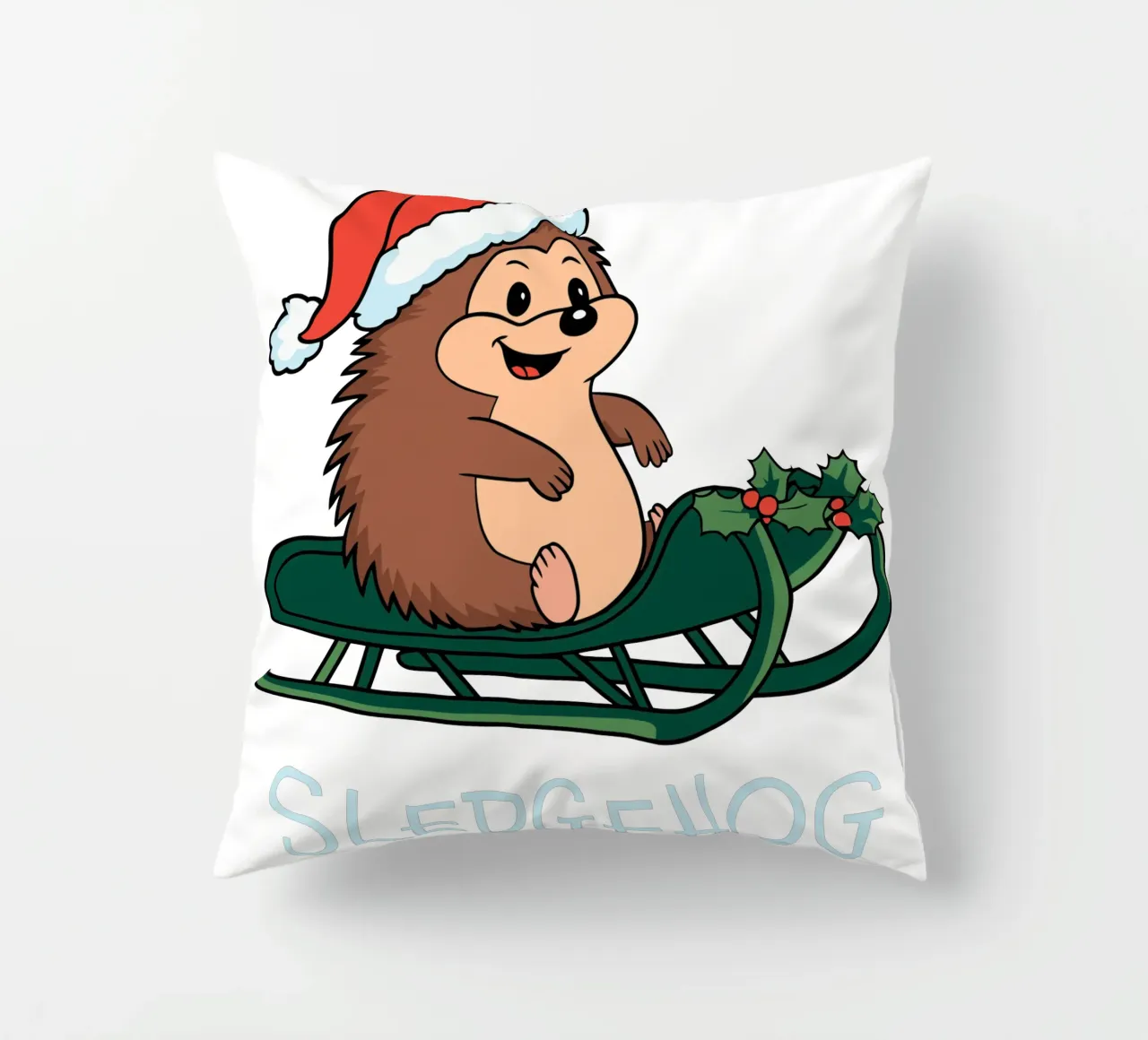 SLEDGEHOG cuscino da edsonramosart