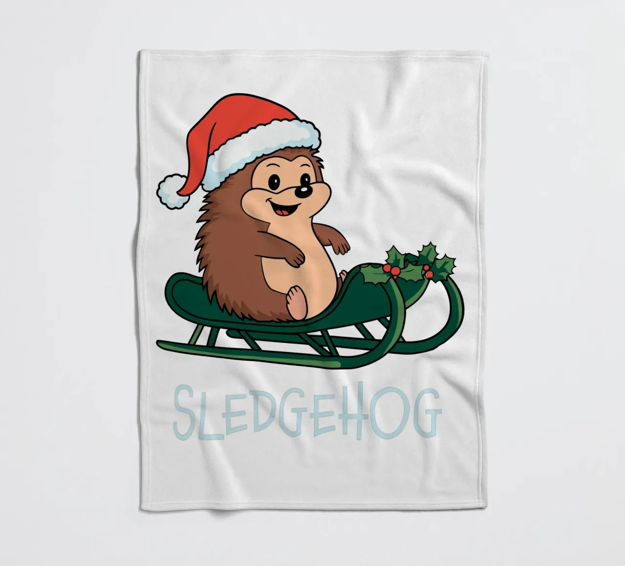 SLEDGEHOG coperta in pile da edsonramosart