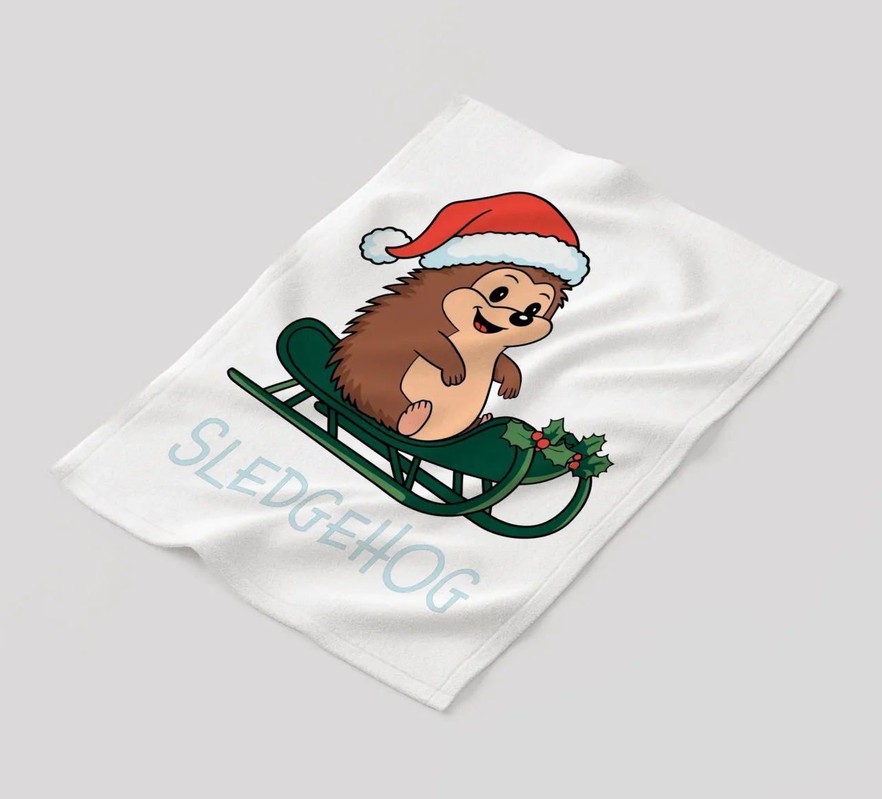 SLEDGEHOG coperta in pile da edsonramosart