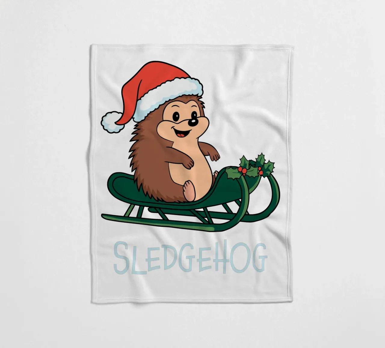 SLEDGEHOG coperta in pile da edsonramosart