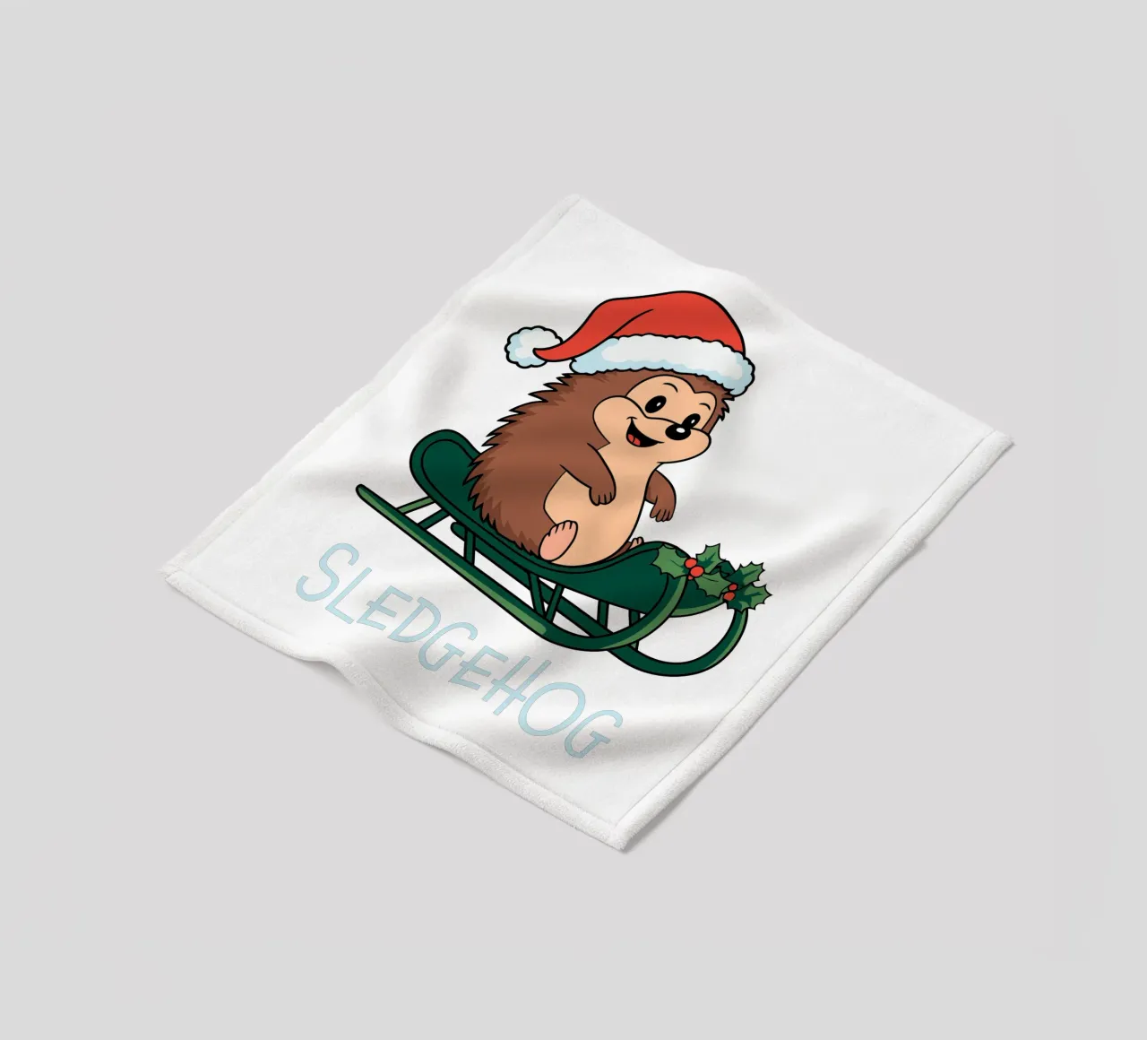 SLEDGEHOG coperta in pile da edsonramosart