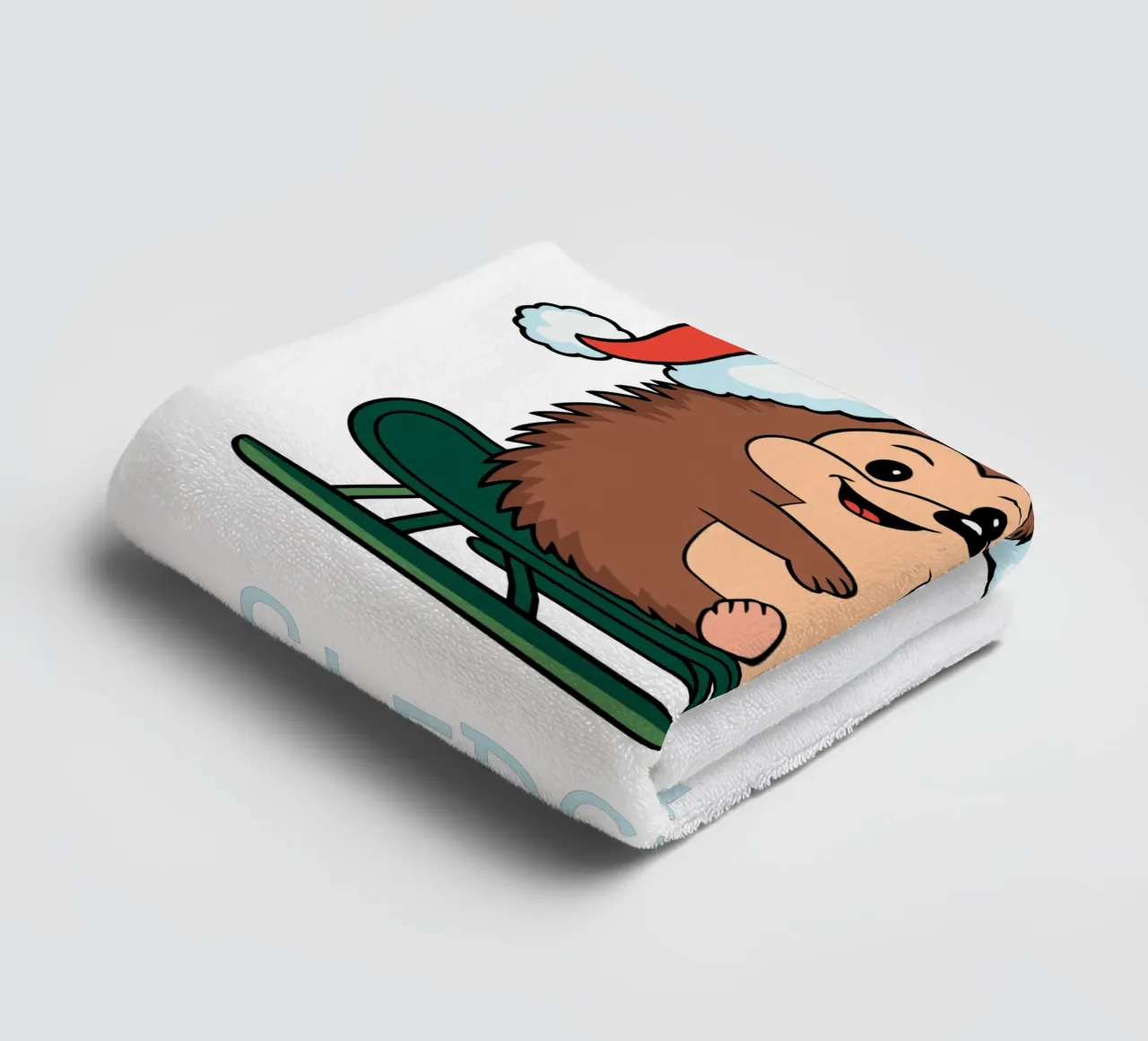 SLEDGEHOG asciugamano da bagno da edsonramosart