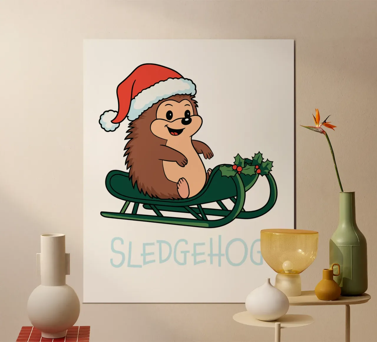 SLEDGEHOG carta hahnemühle da edsonramosart