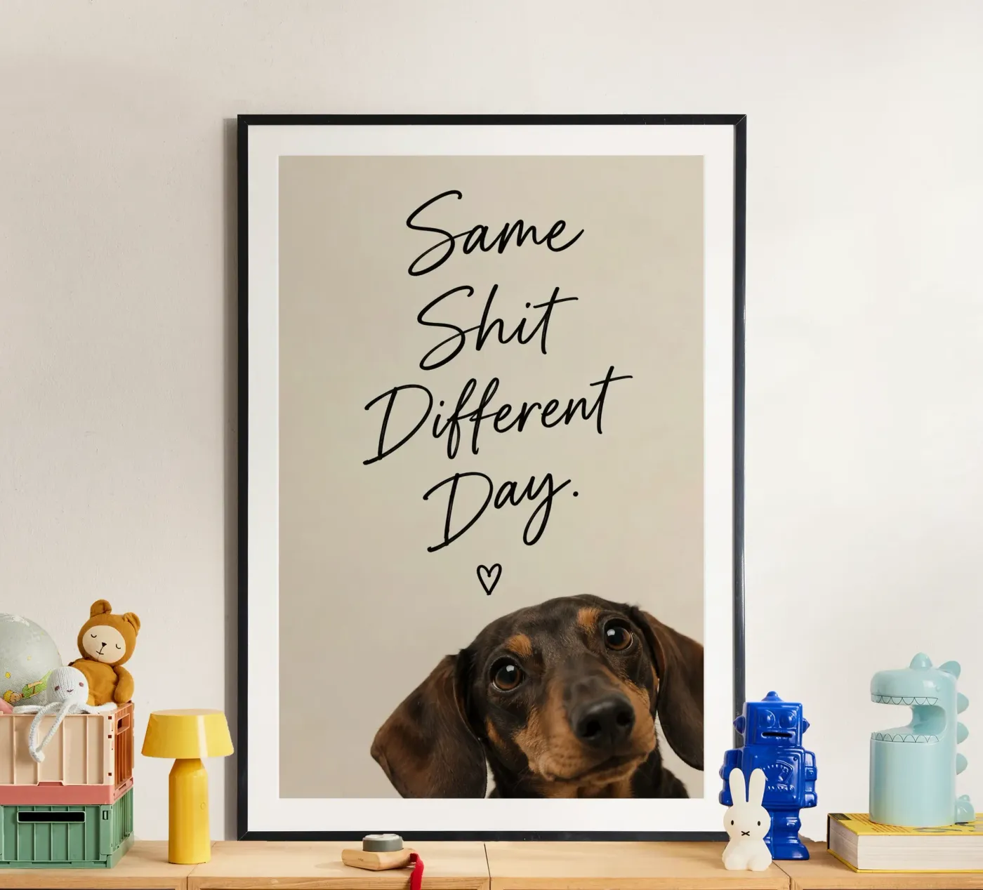 same shit poster by Linsi