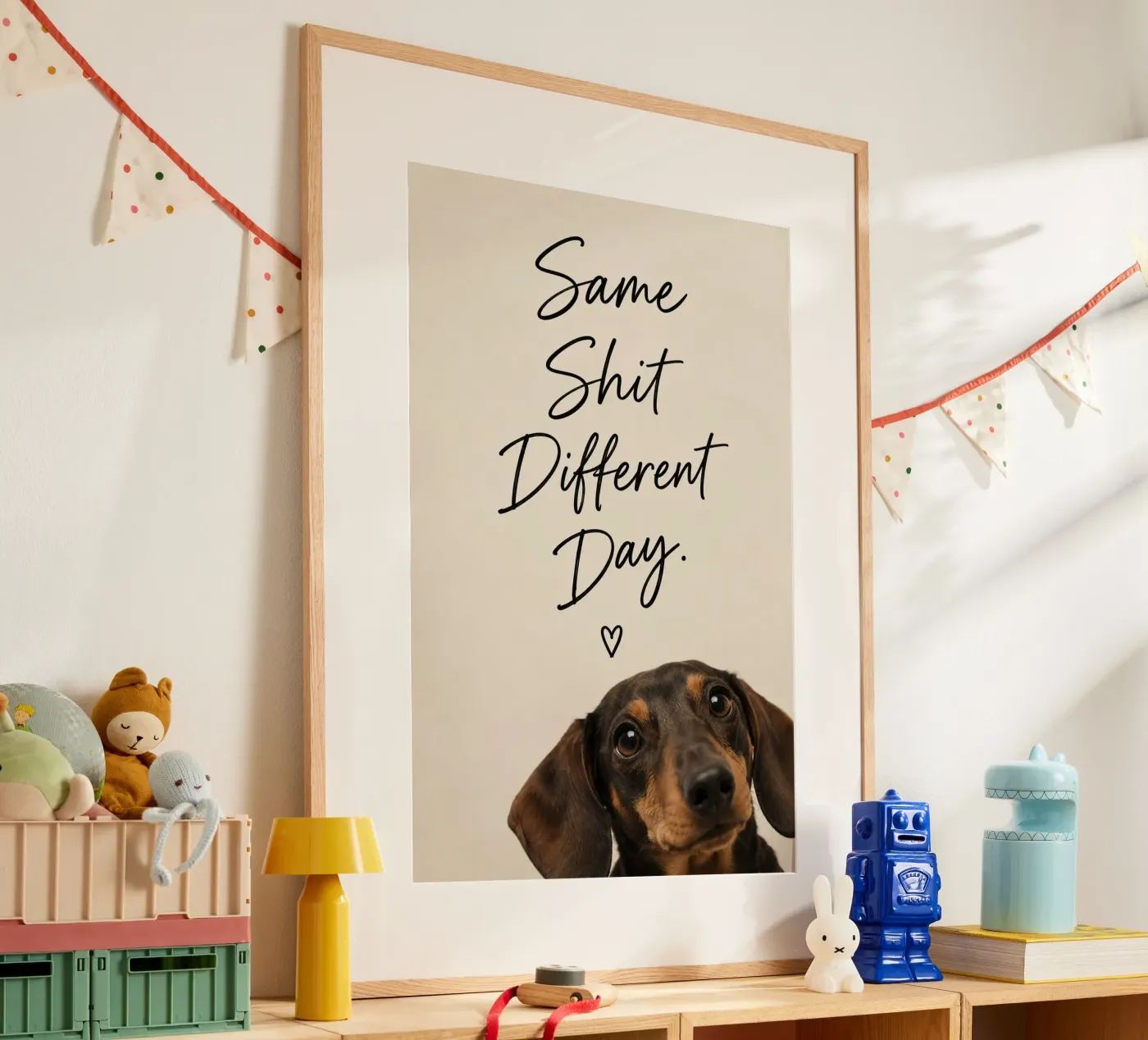 same shit poster by Linsi