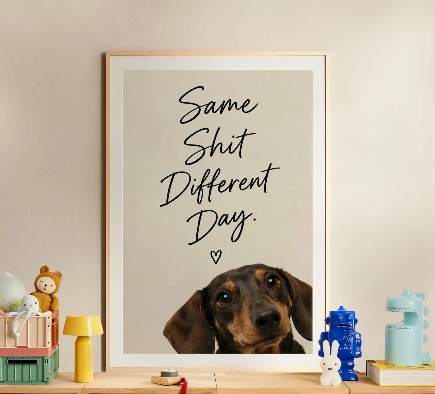 same shit poster by Linsi