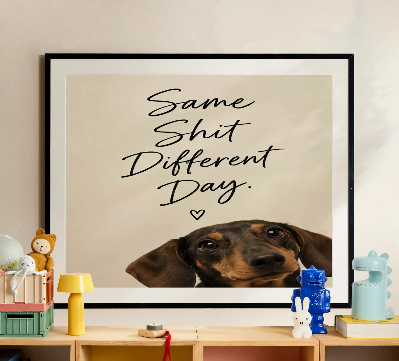 same shit poster by Linsi