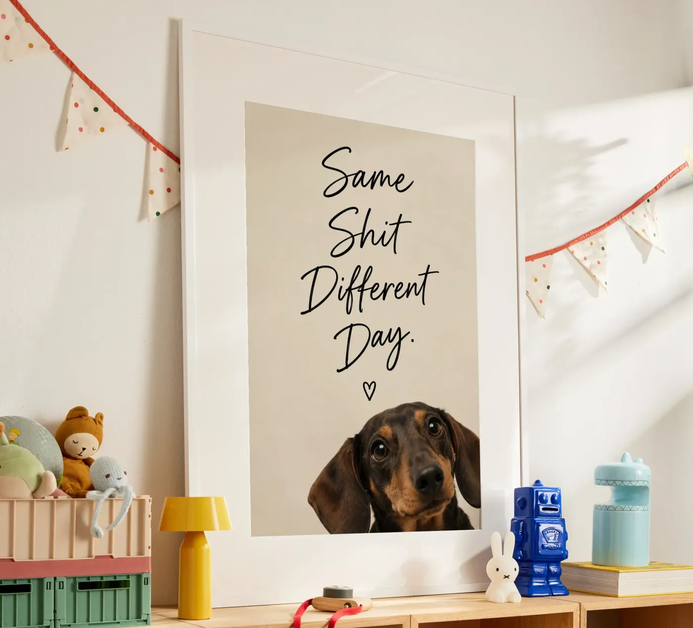 same shit poster by Linsi