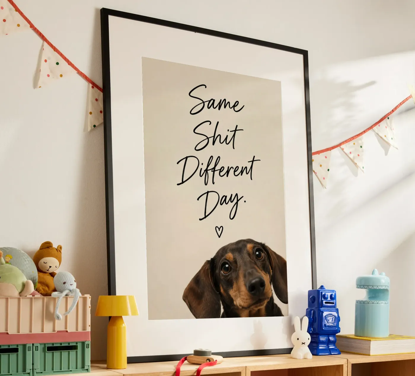 same shit poster by Linsi
