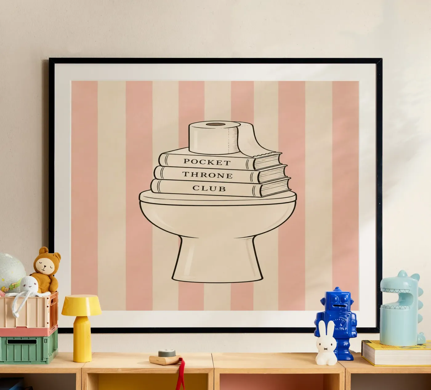 Stripes poster by Linsi