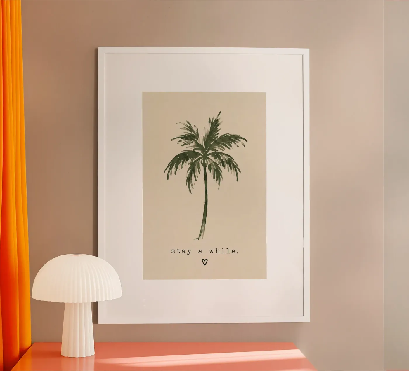stay a while poster by Linsi