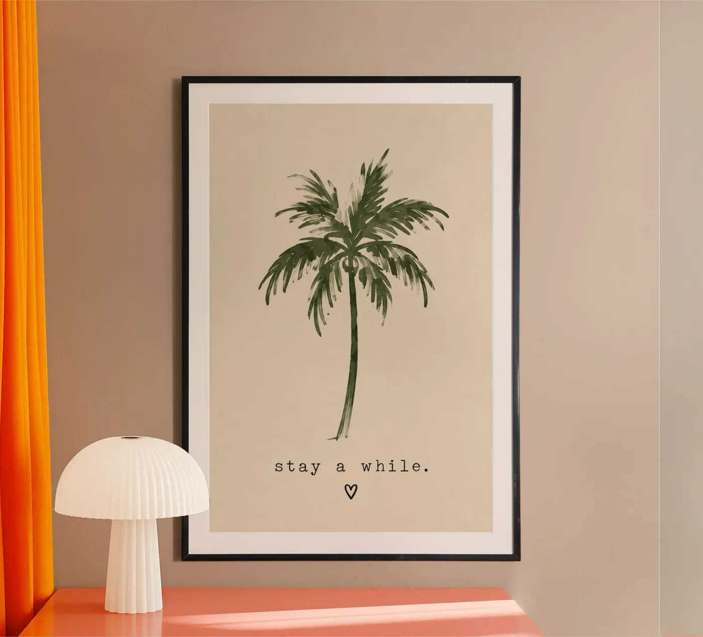 stay a while poster by Linsi