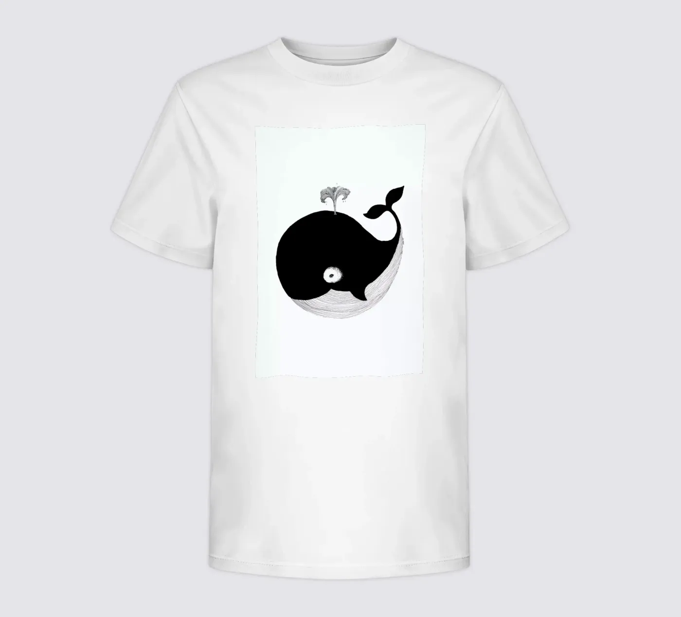Whale t-shirt bambini da Tvinkla