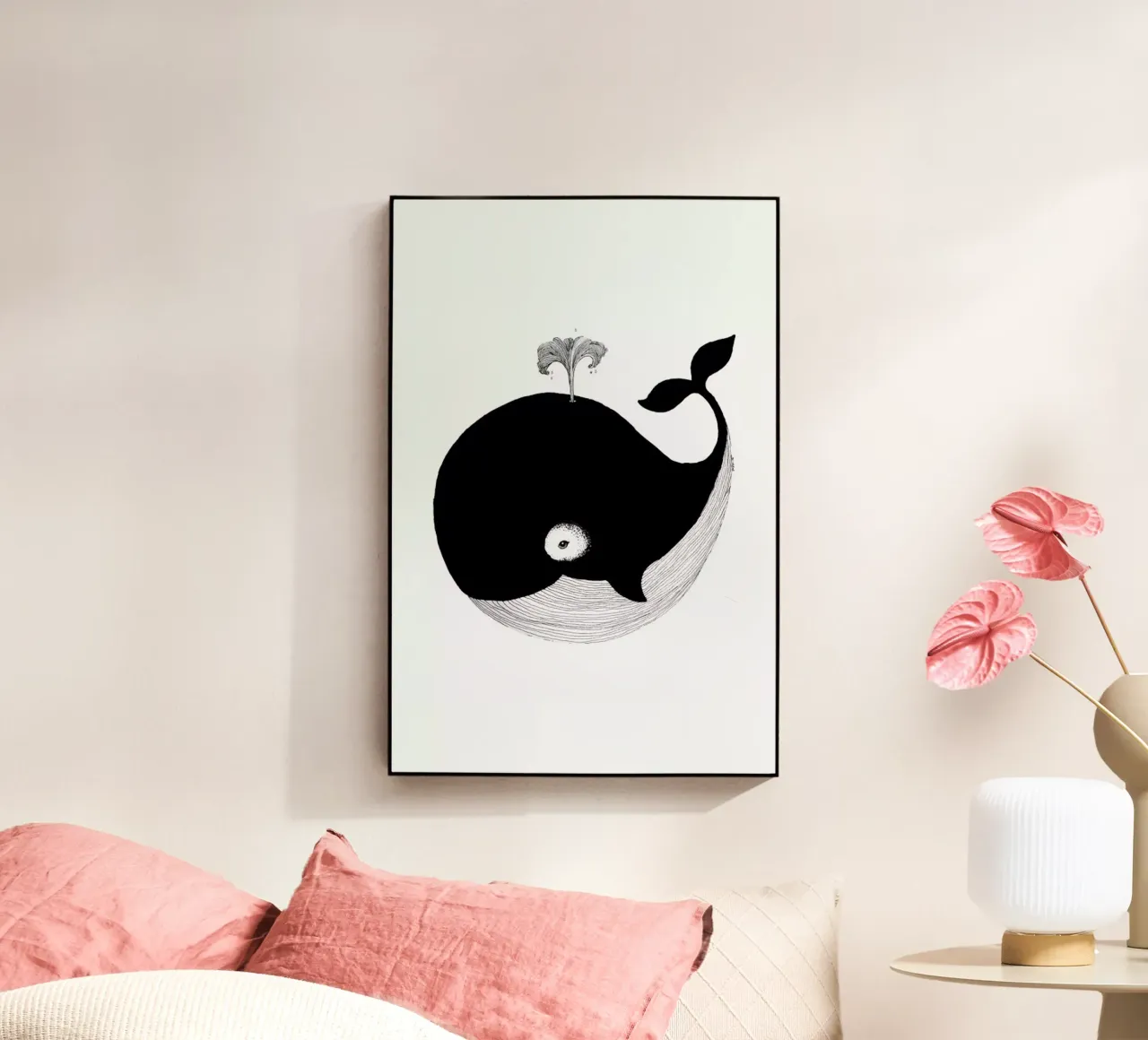 Whale plexiglass da Tvinkla