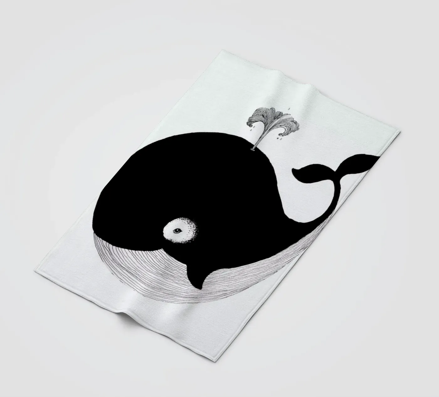 Whale fleecedeken van Tvinkla