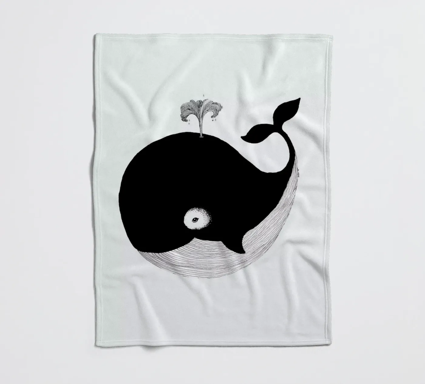 Whale fleecedeken van Tvinkla