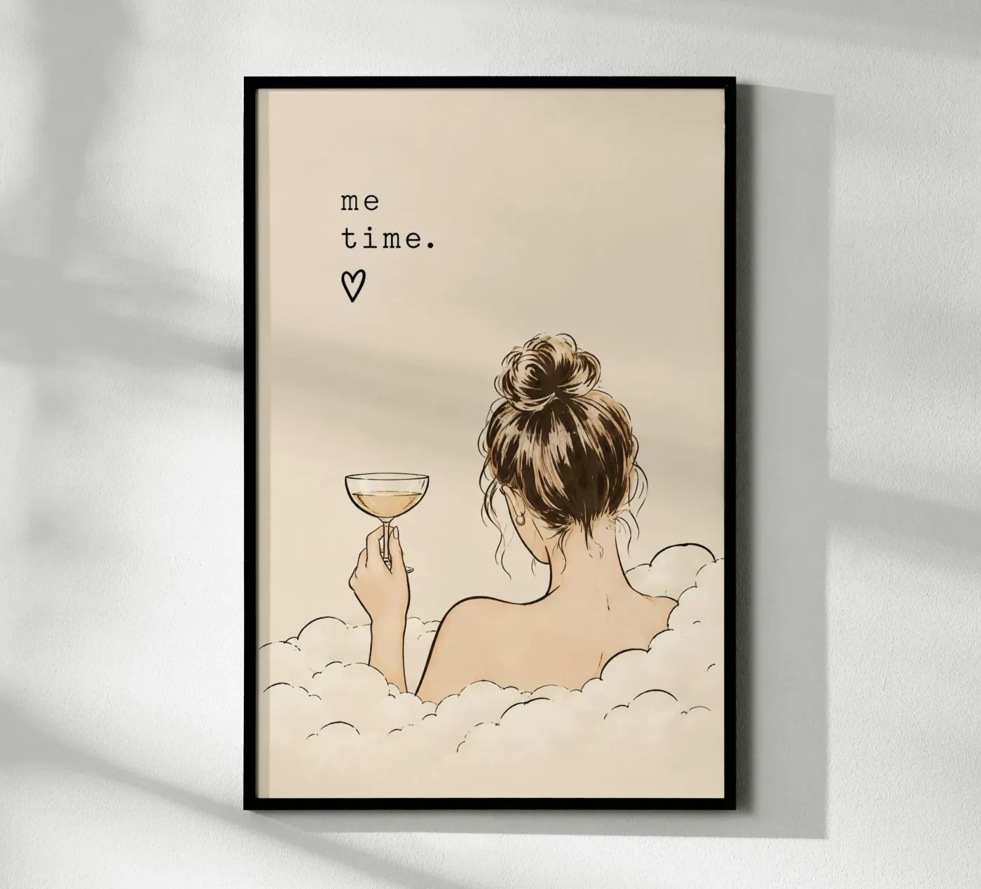 me time poster by Linsi