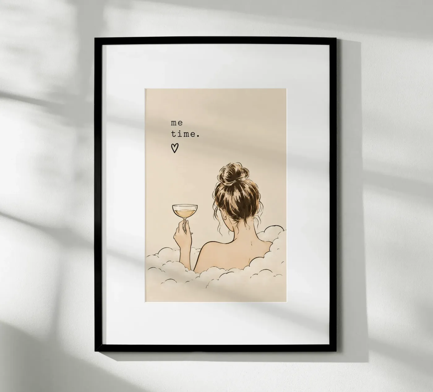 me time poster by Linsi