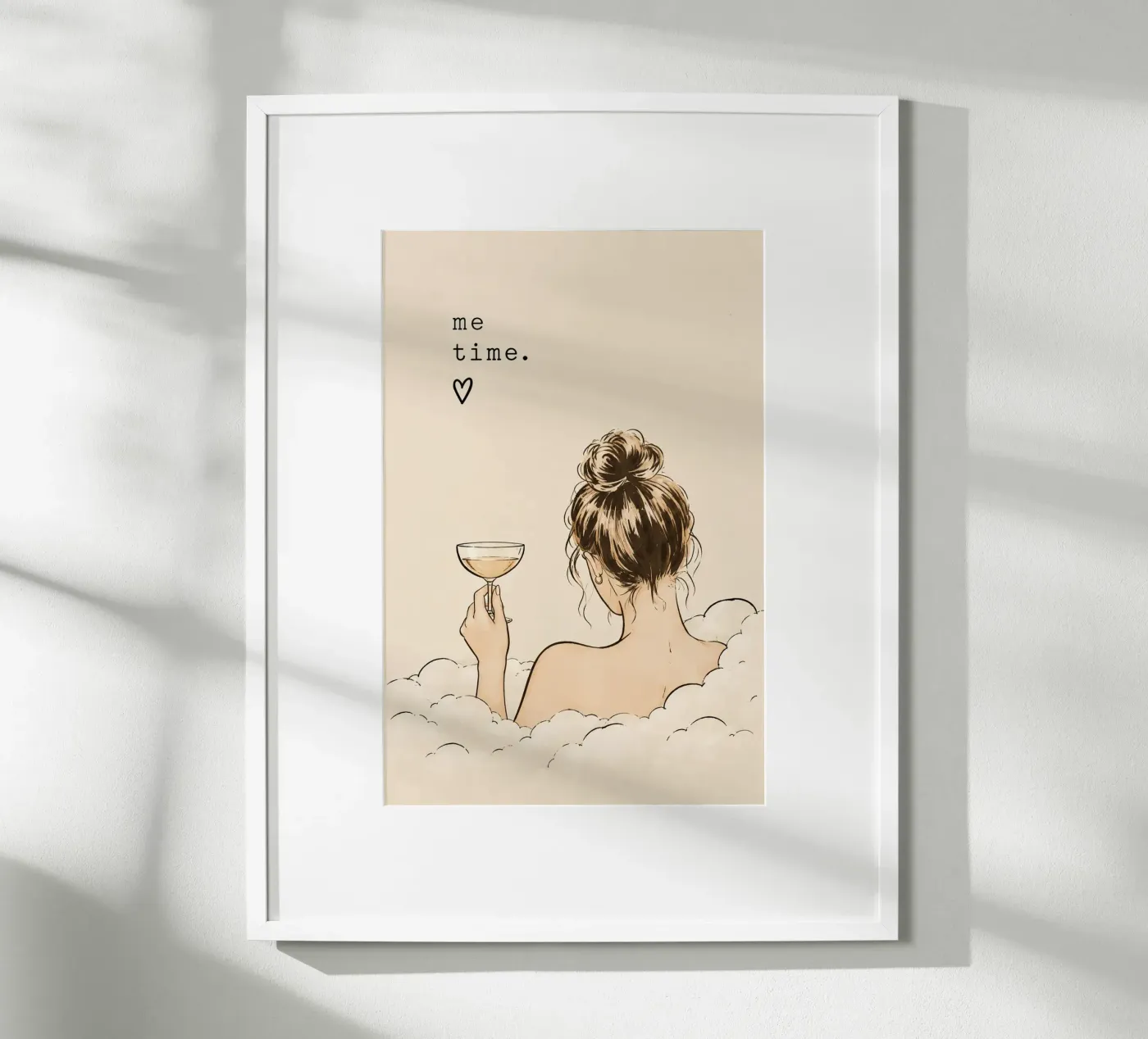me time poster by Linsi