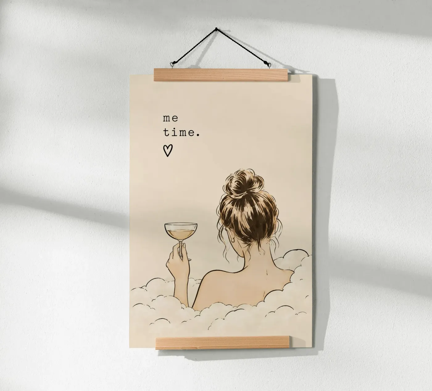 me time poster by Linsi