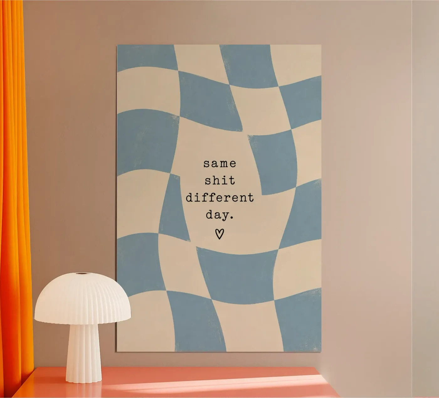 same shit Poster von Linsi