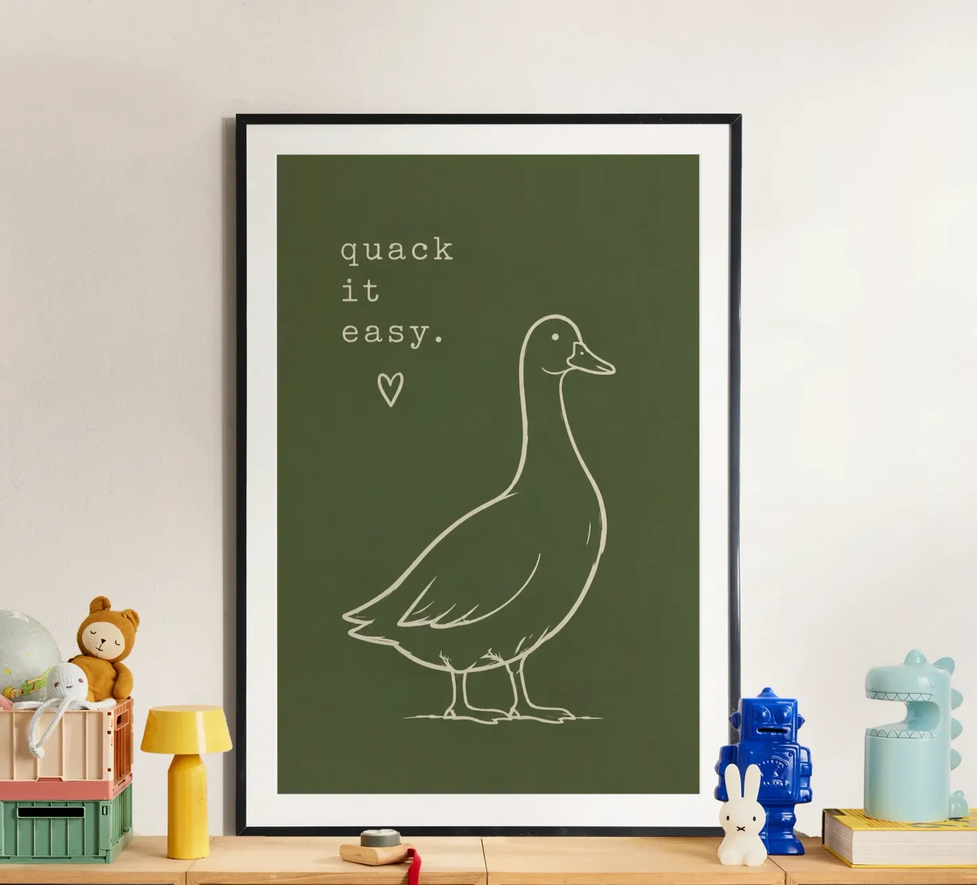 quack it poster by Linsi