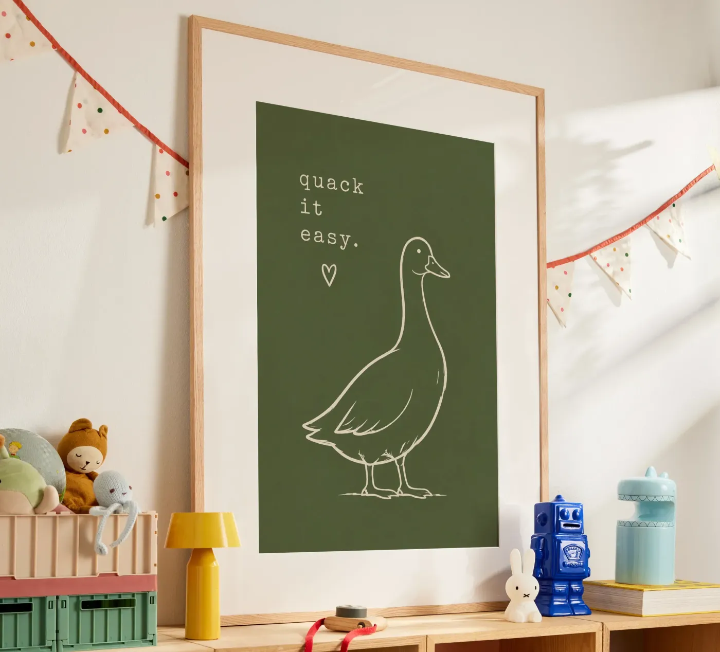 quack it poster by Linsi