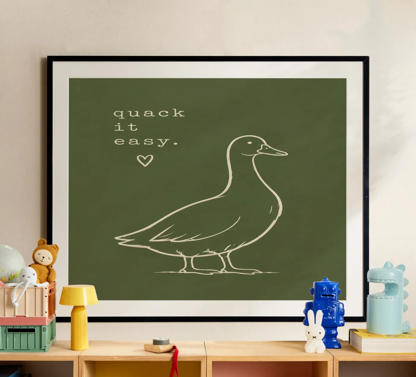 quack it poster by Linsi