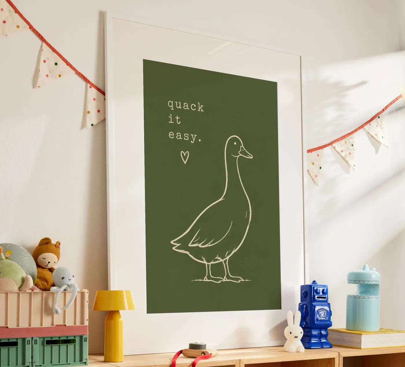 quack it poster by Linsi